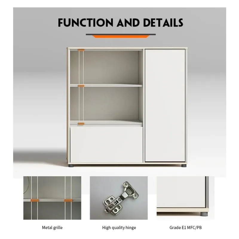

Modern Home Office Furniture Filing Cabinet Wood Storage File Cabinet Low Cabinet