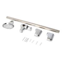 Stainless Steel Shower Head Holding Rod With Soap Box Adjustable Lifting Rods Extension Shower Sliding Rail Slide Sprayer SetNew