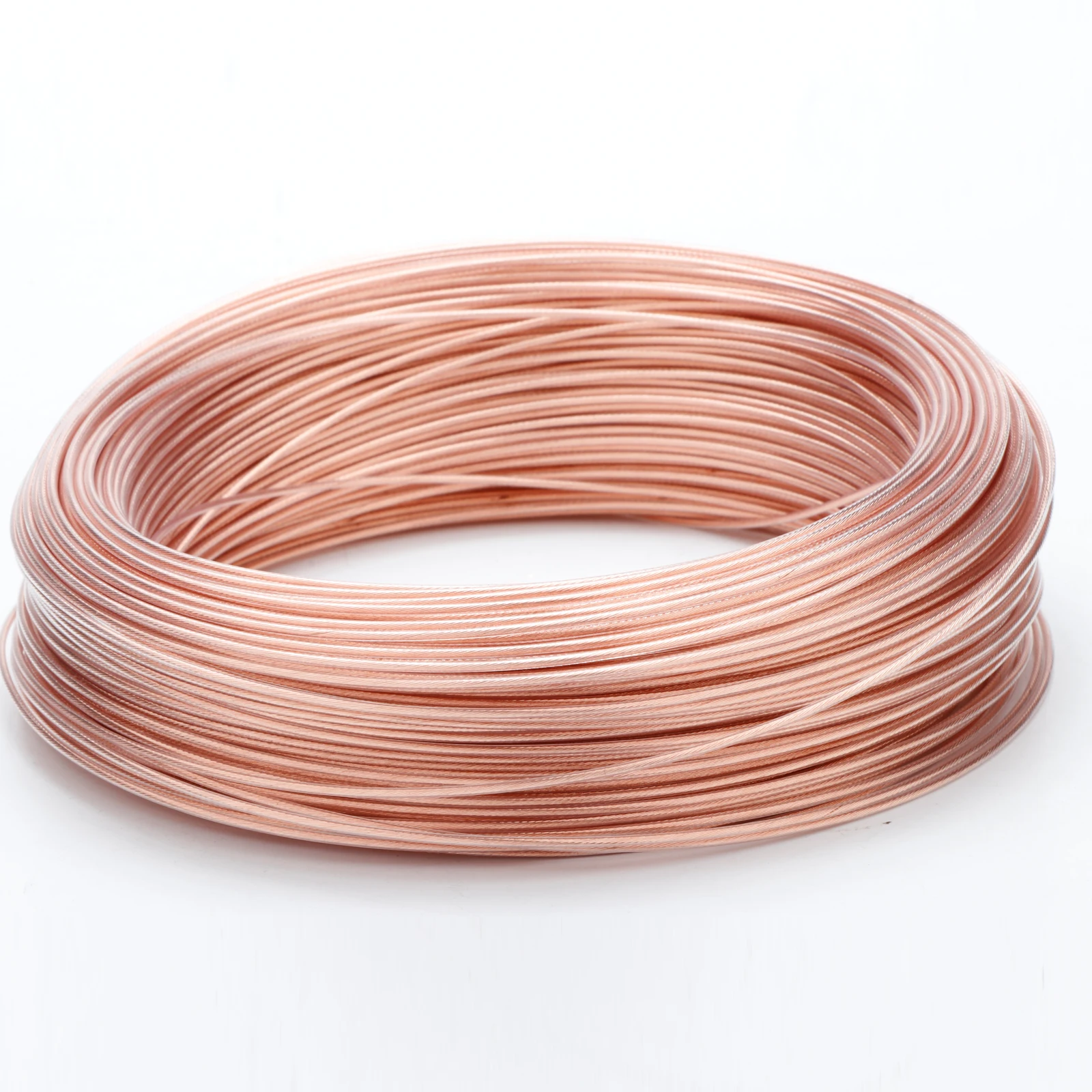 0,5 до 2,5 квадратный HiFi аудио наушники громкоговоритель объемный кабель Высокое качество OCC медный сбалансированный провод DIY Соединительная линия