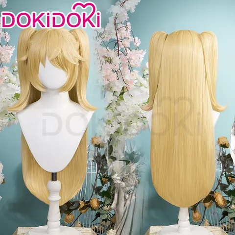 I LAGER Traveler Fischl Venti Kaeya Albedo Diluc Amber Cosplay Lace Peruk Spel Genshin Impact Cosplay DokiDoki Genshin Impact 10 best sales albedo peruk - №6