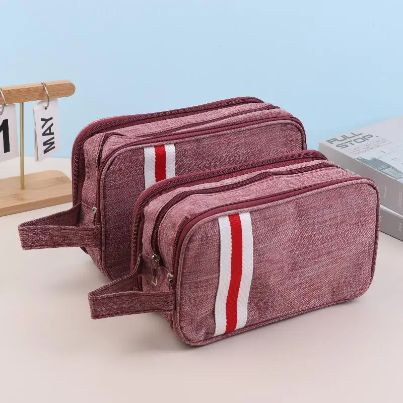 

New Dry And Wet Separation Popular Makeup Bag Instagram Style Handbag Toiletry Bag Portable Travel Storage Bag