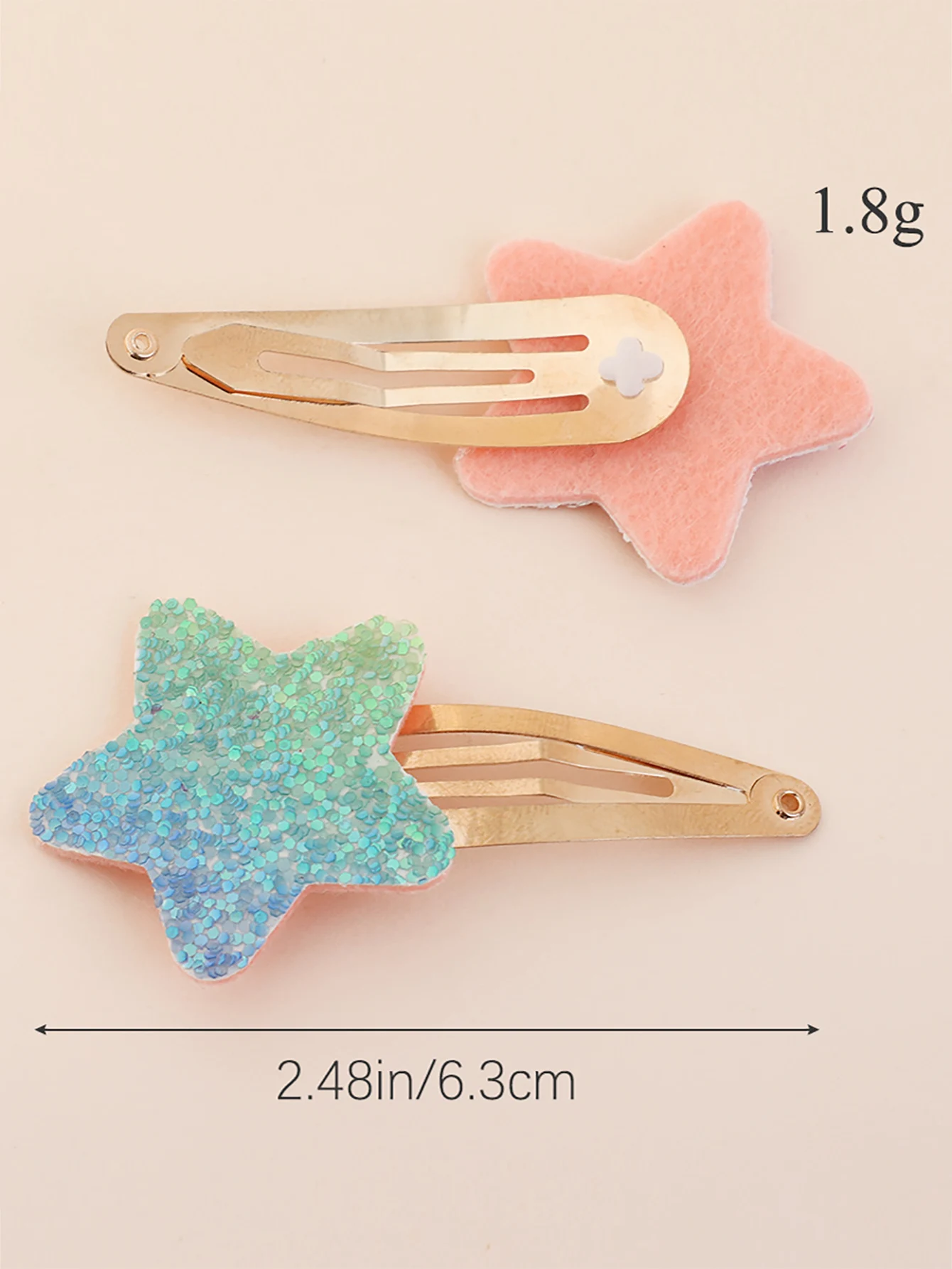 8/10/16Pcs Glänzende blume Kaninchen BB Haar Clips für Mädchen Handgemachte Haarnadeln Barrettes Headwear mode Kinder baby Haar Zubehör – Detail 5