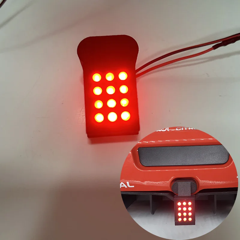 

Радиоуправляемый автомобиль MJX LED 4-6 В, задний фонарь для 1/7 Hyper Go mjxrc 7303 C3, автомобиль с дистанционным управлением