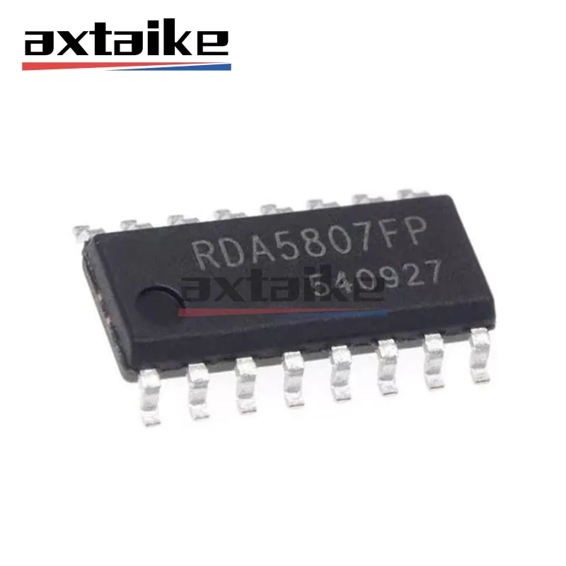 5PCS RDA5807 RDA5807FP SOP-16 FM Stereo Radio Chip Radio IC SMD