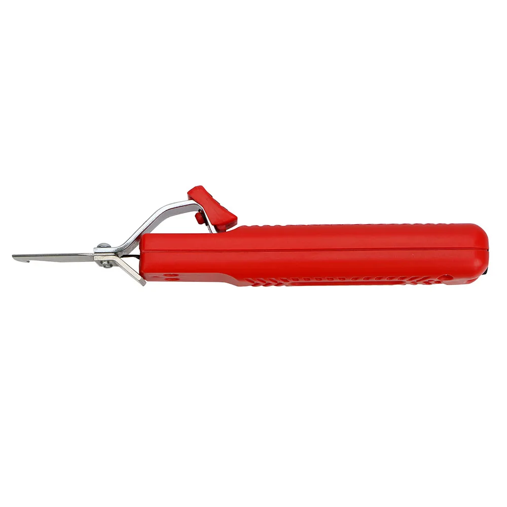 Wire Stripper Knife PVC Cable Rubber Handle Fastness Insulation Stripper