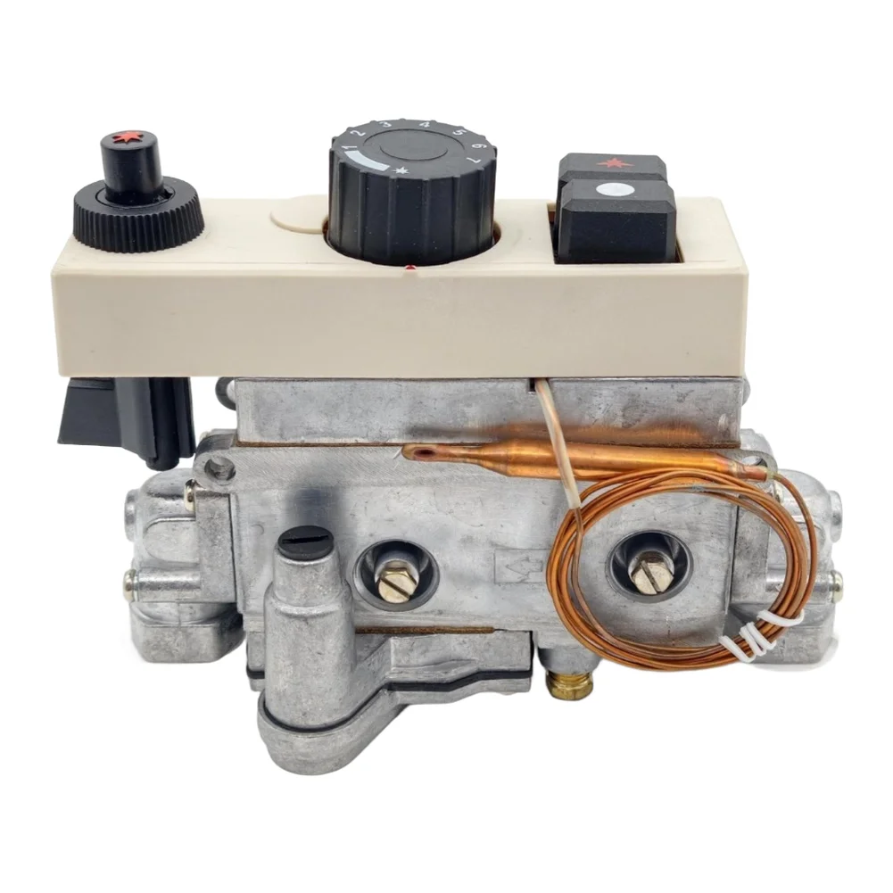 710 Gas Temperature Control Valve 120-200C Thermostat With Integrated Ignition And Safety Device For Commercial Fryer Spare Part