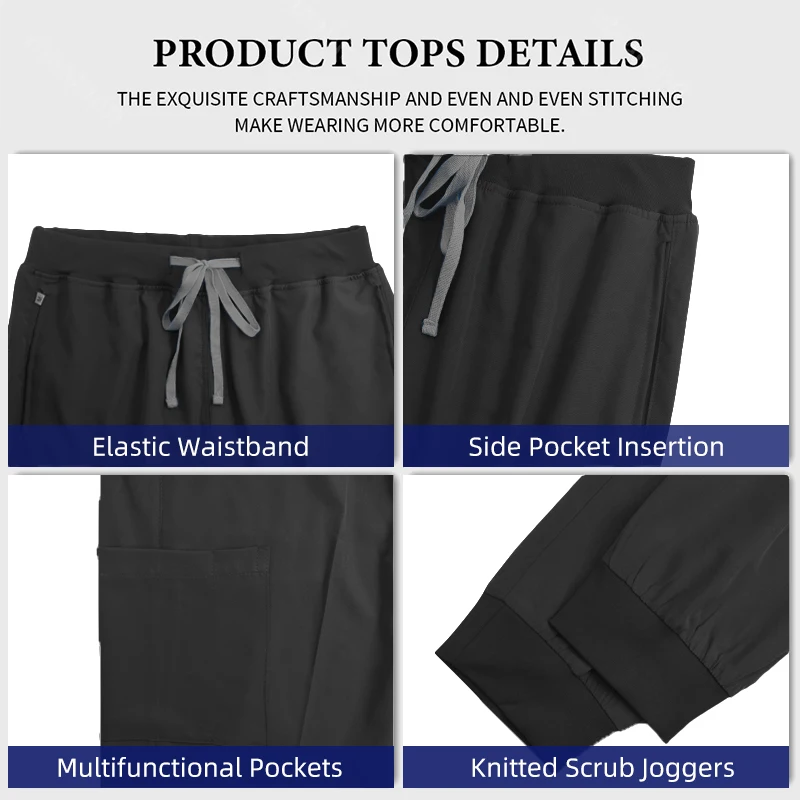 Medical Uniforms Nursing Scrub Set Pediatric Surgical Scrub Uniform 4-way Stretch Ultra Lite Hospital Doctor Nurse Outfit S21