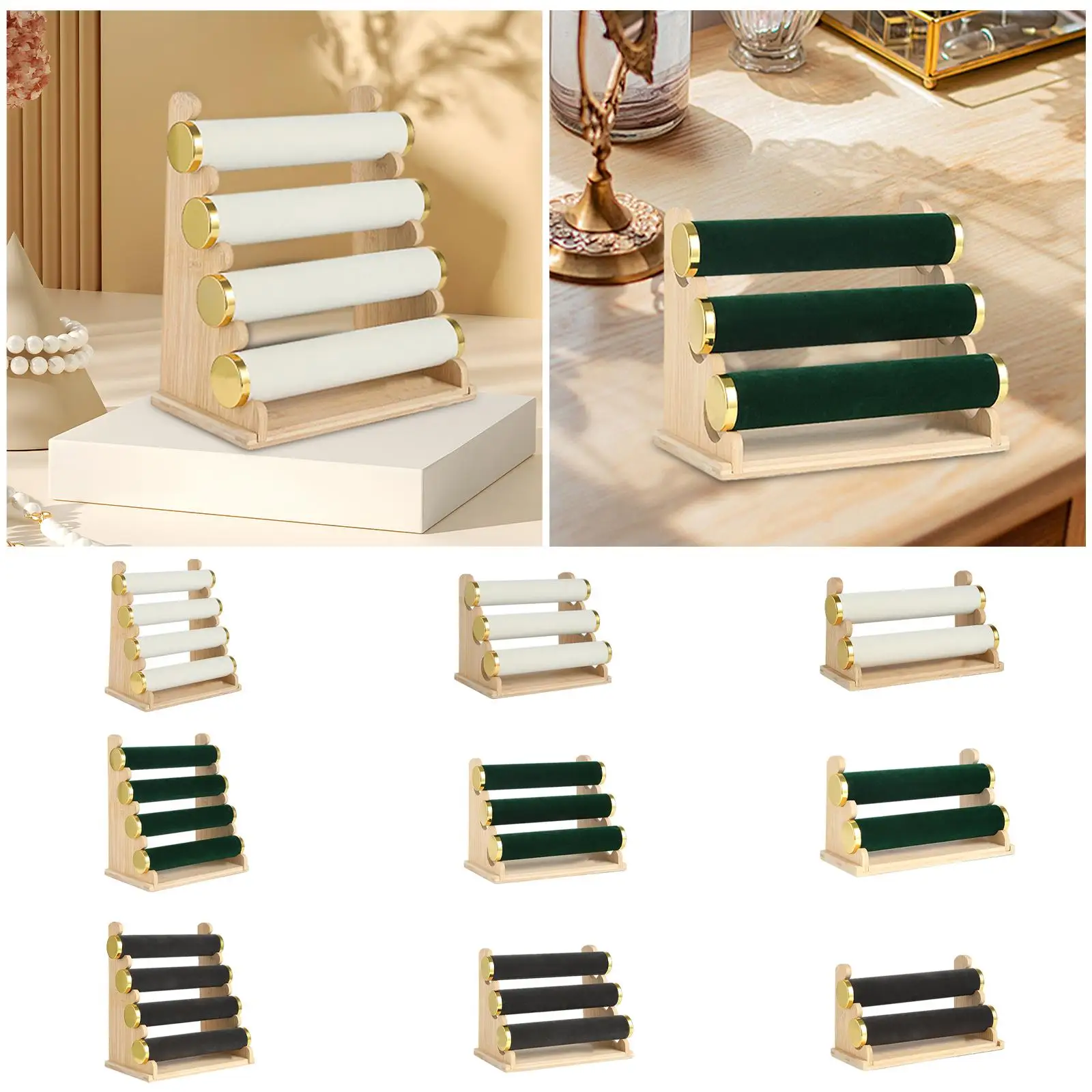

Bracelet Holder Jewelry Storage Organizer for Cabinet Shop Window Home Use