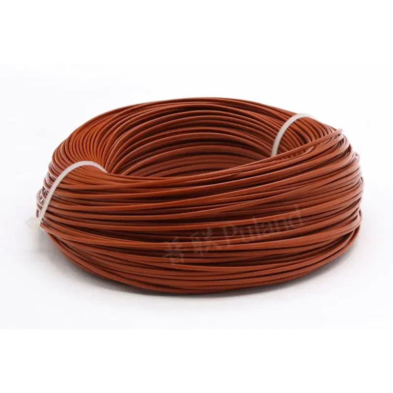 2/5/10/50/100M K J T Type Thermocouple Wire 2 Cores PTFE Insulator Shielded Line High Temperature Measuring Compensation Cable