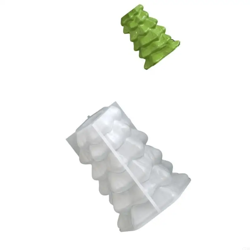 

Эластичная рождественская елочная подставка для свечей, силиконовая форма для эпоксидной смолы, гипса, бетонных украшений сам»