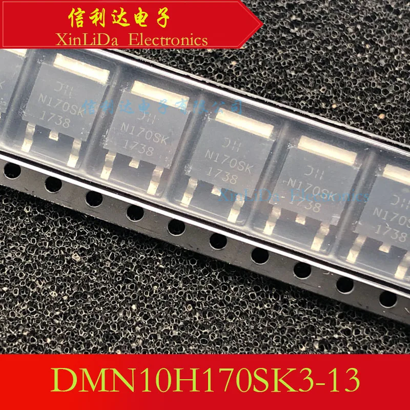 DMN10H170SK3-13 DMN10H170SK3  N170SK  TO-252 The field effect tube New and Original