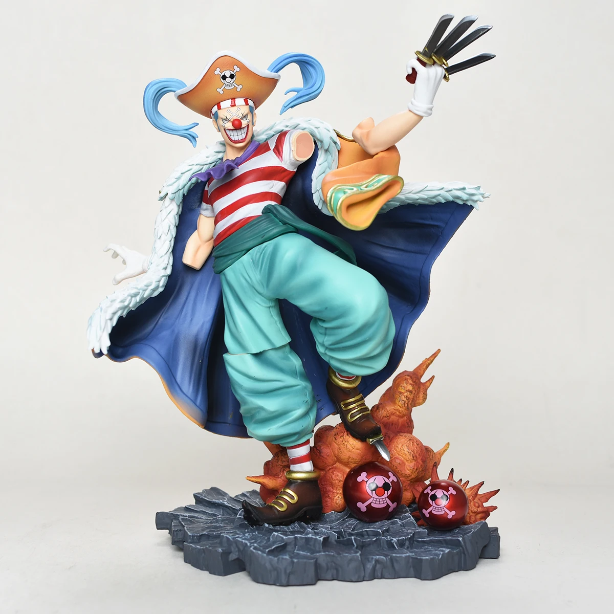 

25cm Anime Buggy Figure Buggy Action Figure Desktop Ornament Statue Collection Model Toy boys Gift