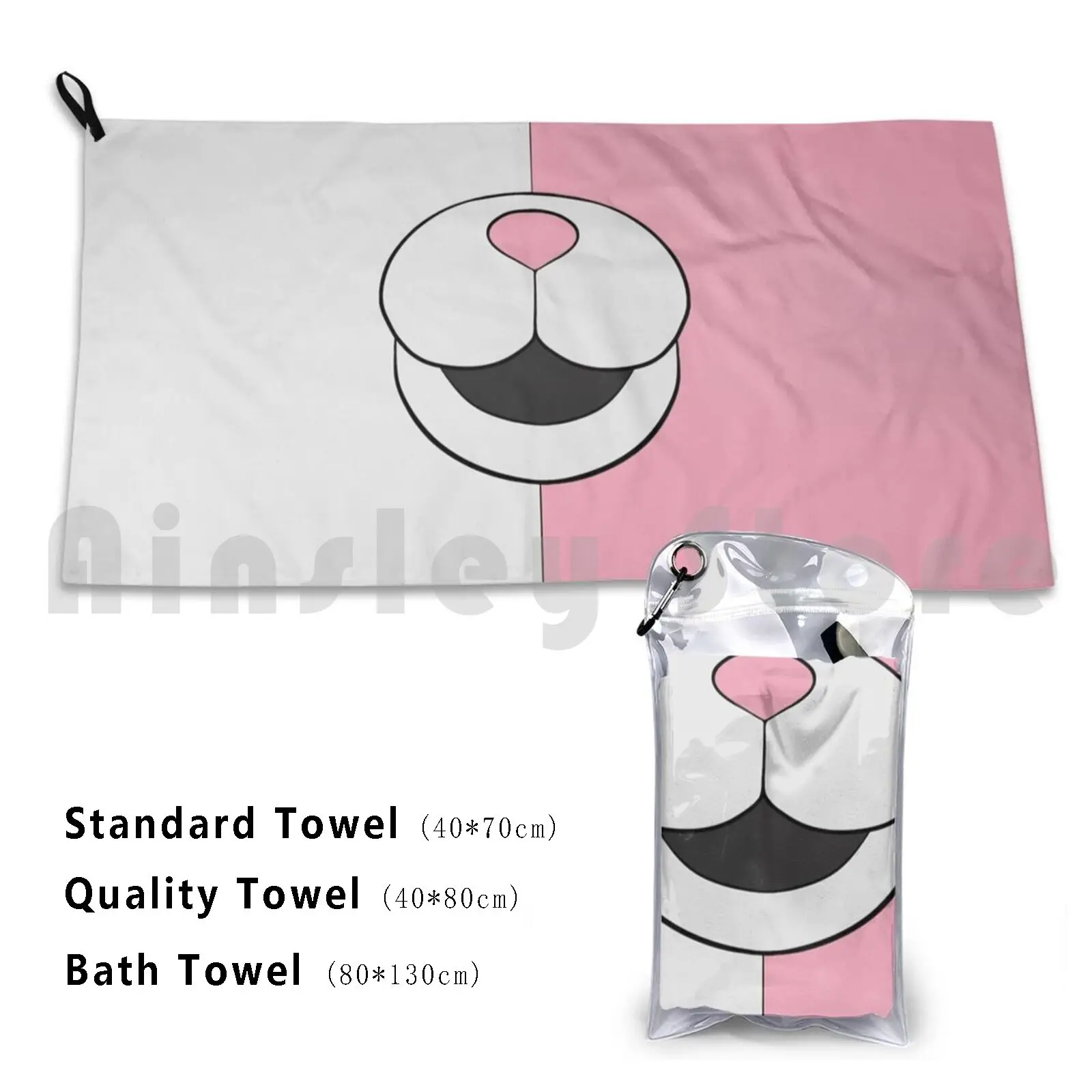 

Monomi Custom Towel Bath Towel Nimazu Danganronpa Dangan Ronpa Anime V3 Monokuma Sdr Super Dangenronpa