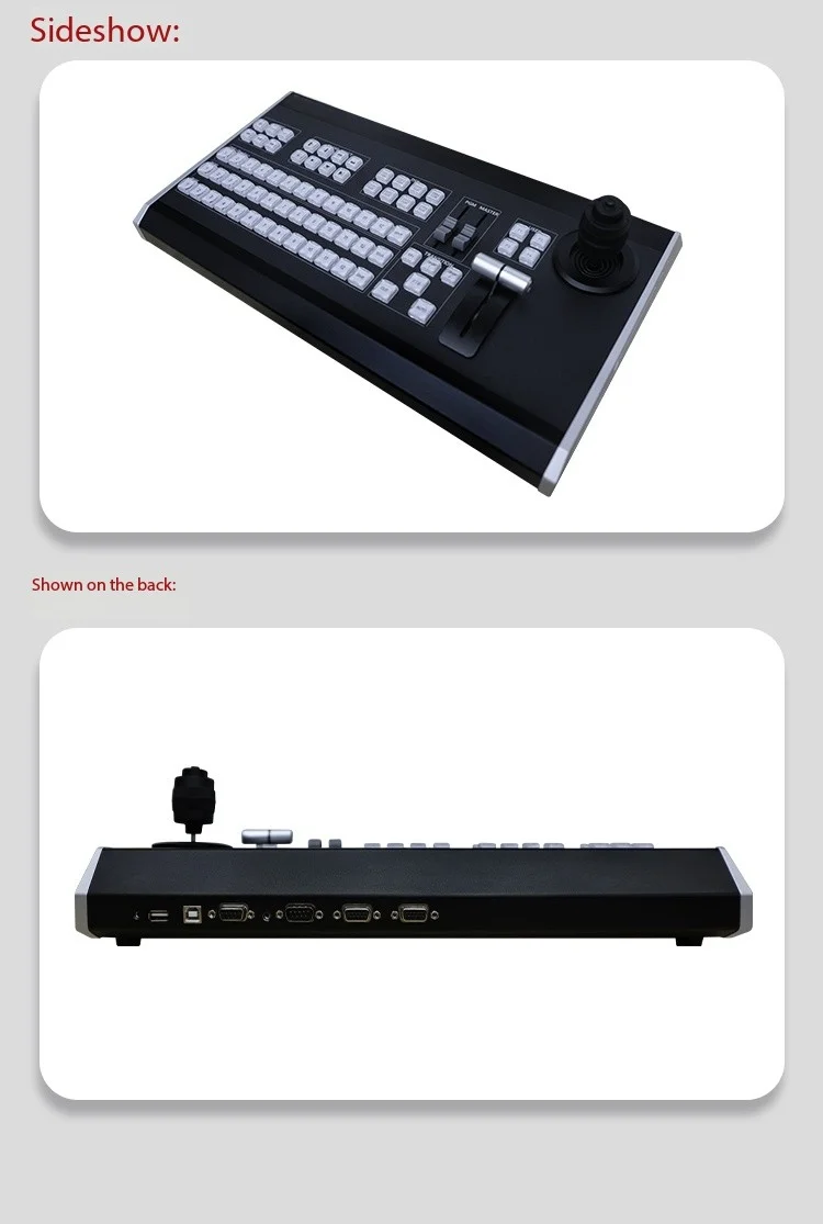 TYST TS-15P فيديو Vmix لوحة تحكم صغيرة لتسجيل الفيديو لوحة مفاتيح لـ OBS Ins البث التلفزيوني المباشر يوتيوب جديد