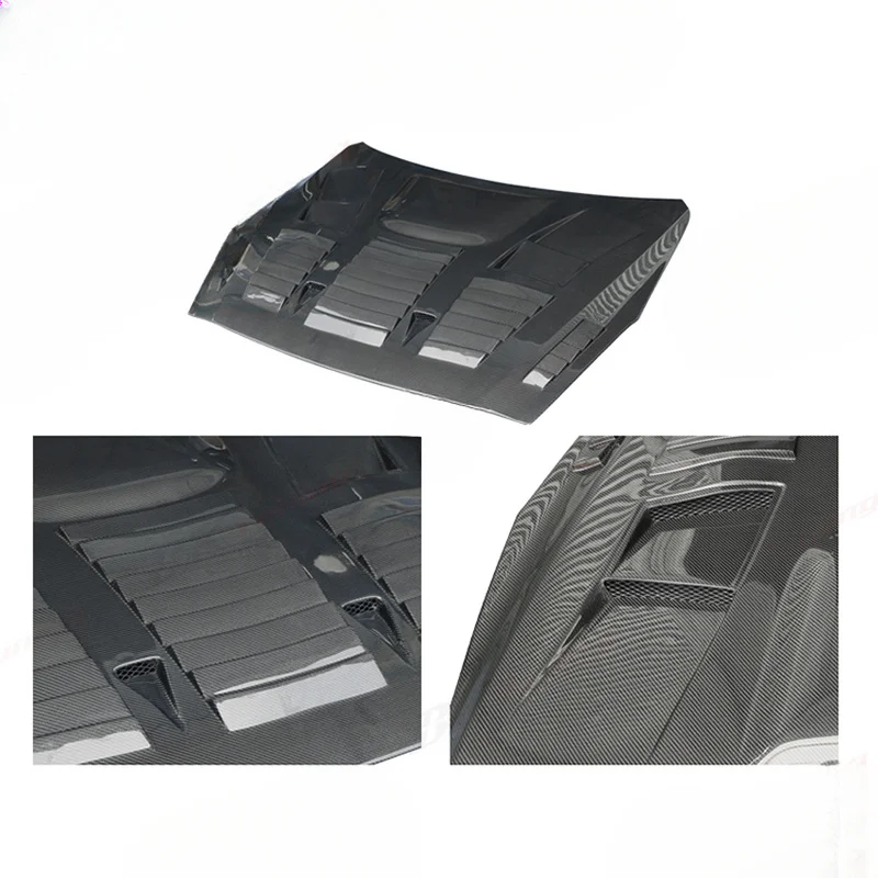 Style Front Bonnet Carbon Fiber Engine Hoods Bodykit