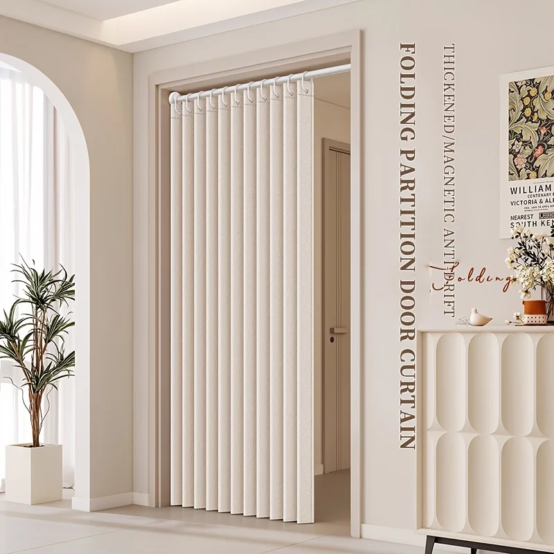VIKAMA Stabloser Eleganter Bohemian-Stil Türvorhang mit Streifen für Wohnzimmer, Schlafzimmer, Küche, Heimdekoration, Wohnzimmer-Vorhänge