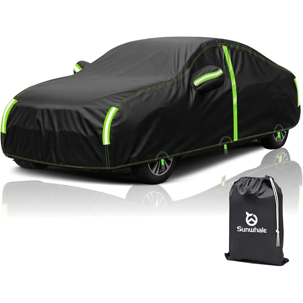 

All-Weather Waterproof Car Cover - Snow and UV Protection for Sedans up to 169