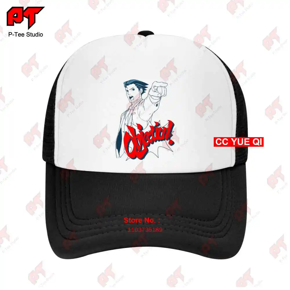 Ace Attorney Better Call Phoenix Baseball Caps Truck Cap 72T7