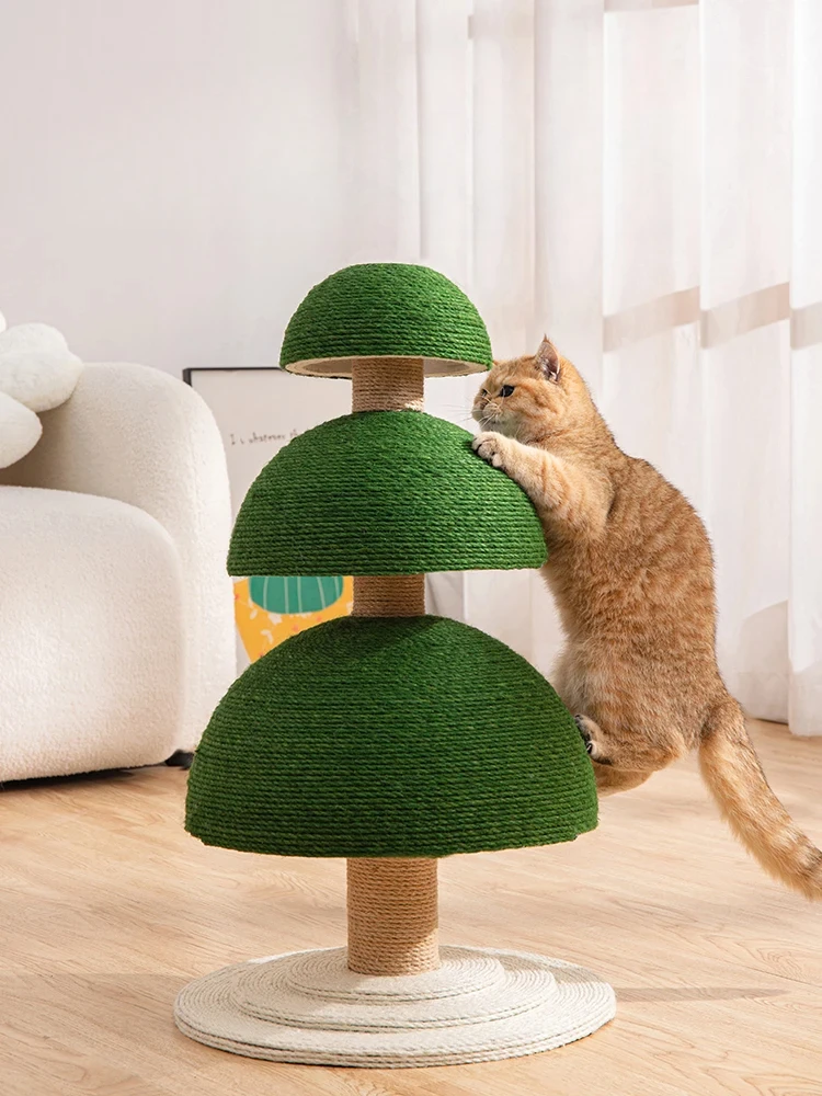 Snow Mountain Star Cat Crawler Wear-Resistant Sisal  Grab Column Vertical Tree