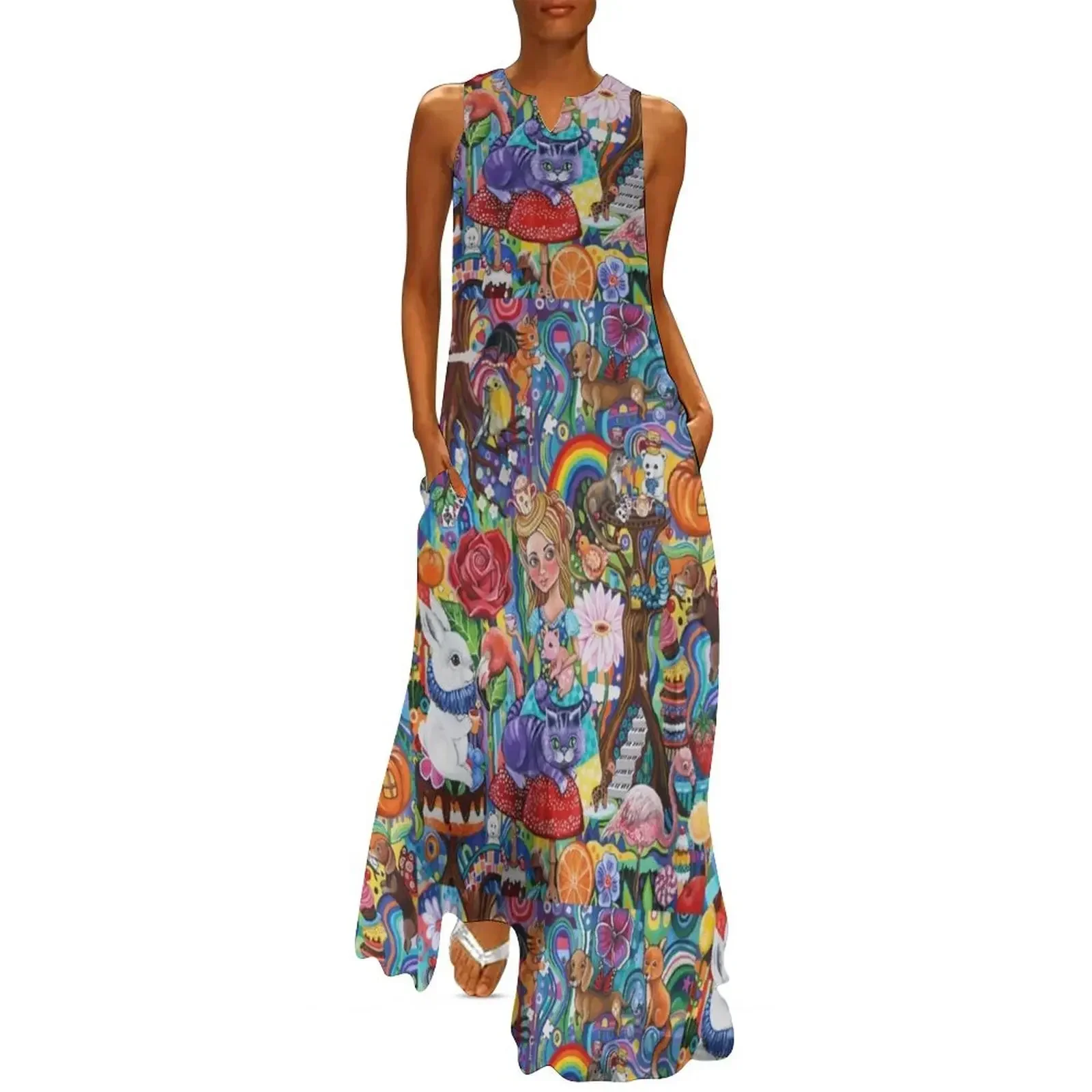 

Wonder World Long Dress Dress woman festival outfit women clothes chic and elegant woman dress