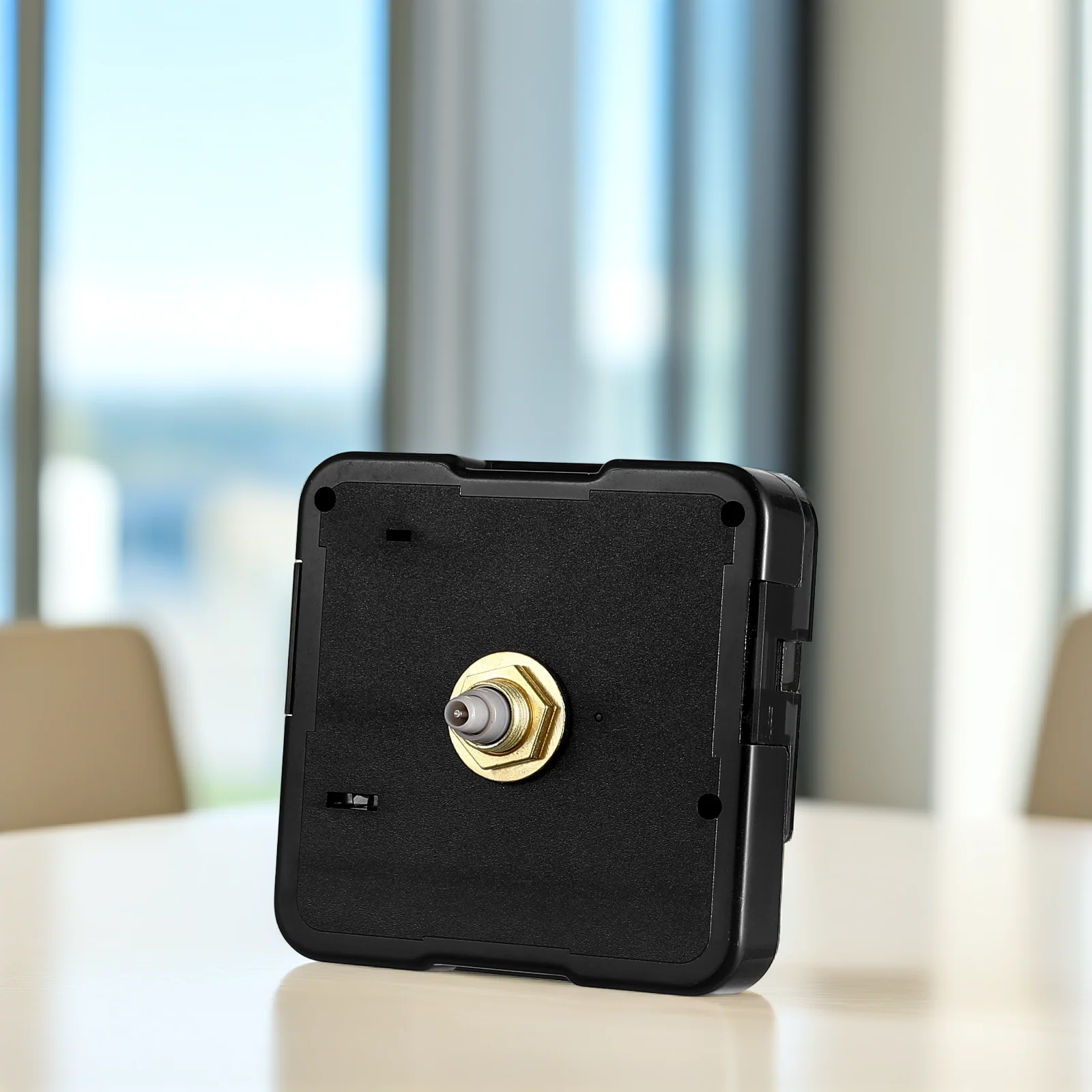 

Quartz Wall Clock Movement Mechanism Replacement DIY Black ABS Material Operated Silent Clock Movement