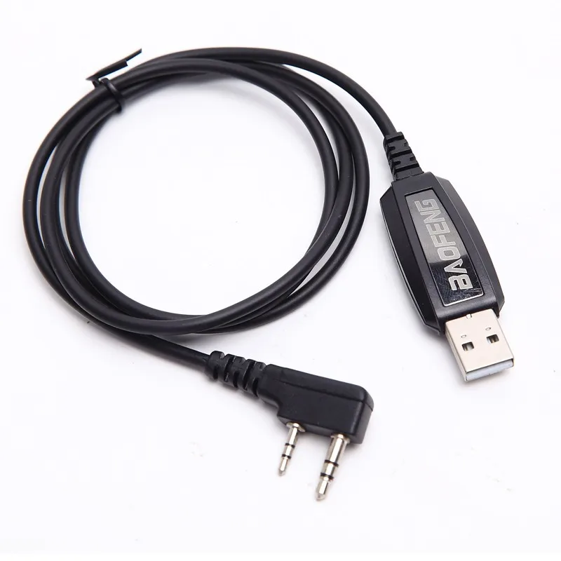 FCLUO Walkie USB Programming Write Frequency Cable For Baofeng UV-5R UV5R 888S BF-888s Two Way Radio Dual Radio Walkie Talkie