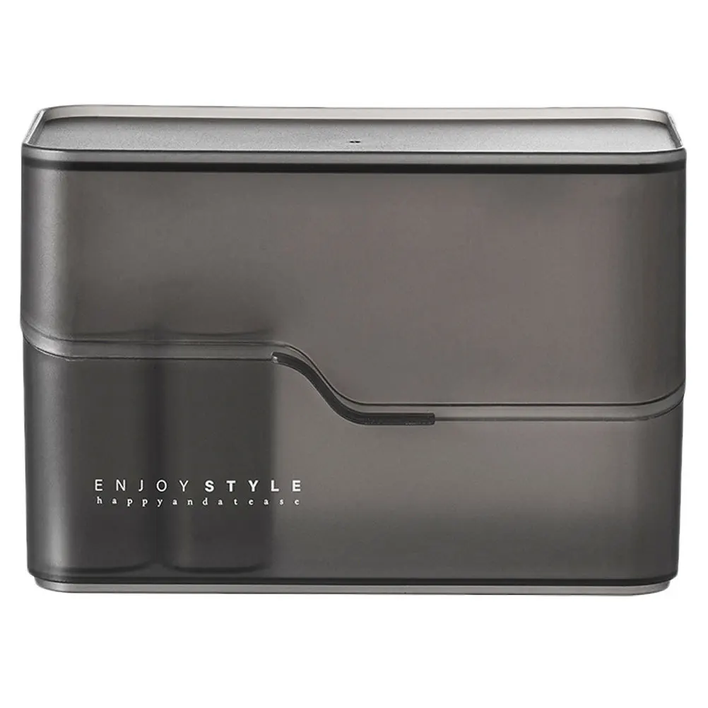 

1Pcs Makeup Storage Rack Sturdy Plastic Box Home Decor Organizer Simple Design for Bathroom Desktop Office Makeup Storage Box