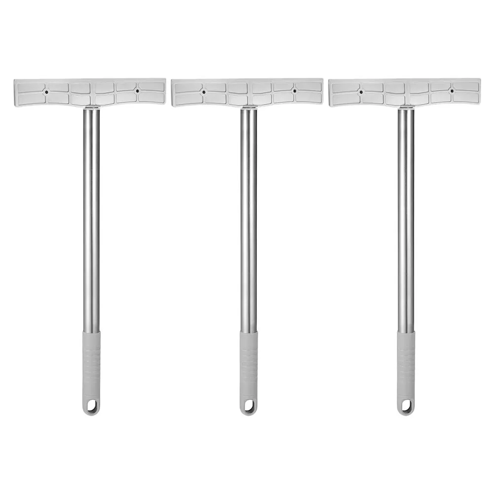 

3pcs Handheld Sign Holder Stainless Steel Rod Portable Display Stick For Parades Sports Events Outdoor Activities