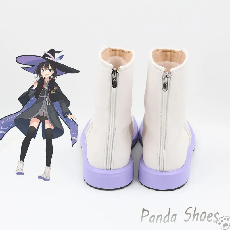 Saya Cosplay Shoes Anime Wandering Witch The Journey of Elaina Cos Boots disfraz de Cosplay Prop Shoes para fiesta de Halloween