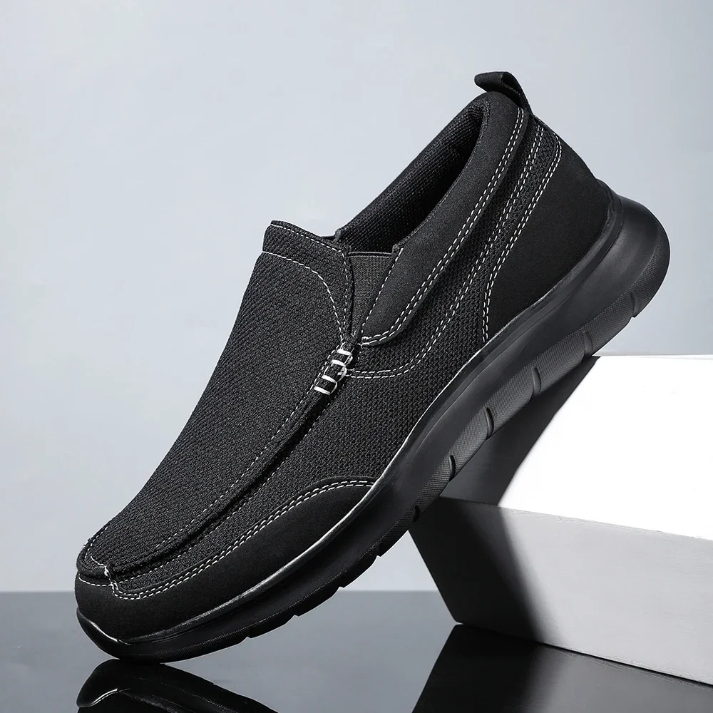

Men's Casual Loafers, Breathable Lightweight Anti-skid Slip On Shoes For Outdoor Walking Driving, Spring Summer And Autumn