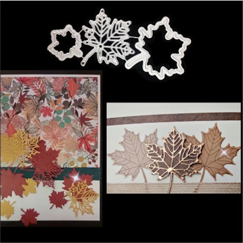 Metal Cutting Dies Cut Die Mold Leaf Decoration Scrapbook Paper Craft Knife Mould Blade Punch Stencils