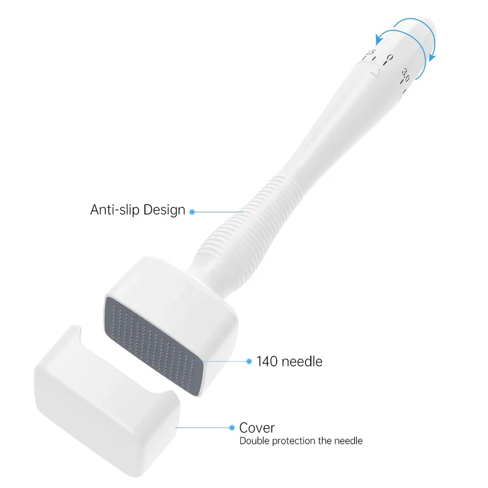 1 قطعة 140 إبرة قابلة للتعديل 0.25 مللي متر إبرة مجهرية للعناية بالبشرة #4
