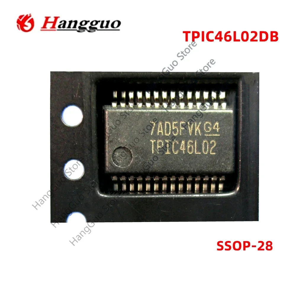 

5pcs/ TPIC46L02DB TPIC46L03DBV TPIC6B596DW TPIC44L01DW TPIC8101DW TPIC74100 TPIC6C596 SSOP28 [SMD] driver IC Chip