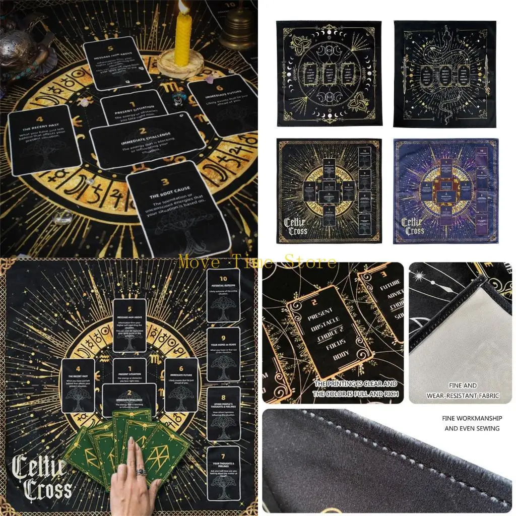 

92me Comport Card Astrogys Tablecloth Tarots Divination