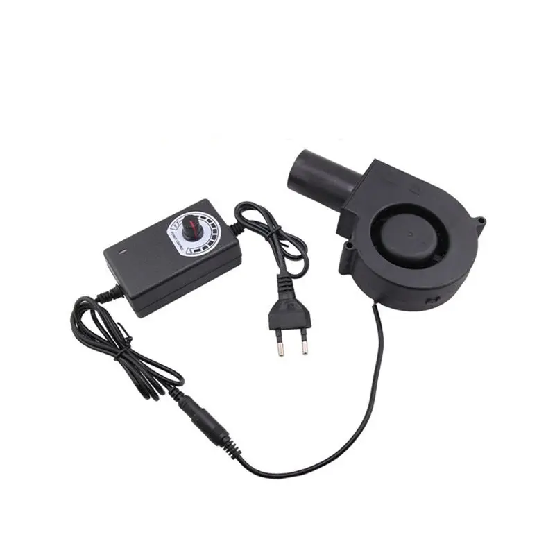 

ABWZ-Small Stove Tool 12V 5500RPM Adjustable Speed For Cooking Camping BBQ Fans Charcoal Starter EU Plug