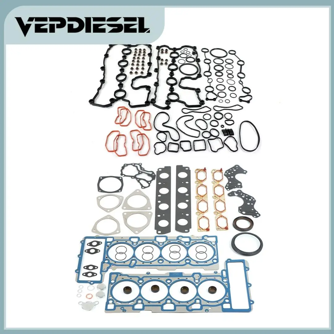 

079103383AQ 079103383AR Engine Overhaul Rebuilding Gasket Seals Kit Fits For VW Touareg Audi S5 A6 A8 Q7 R8 RS4 4.2L 079103483T