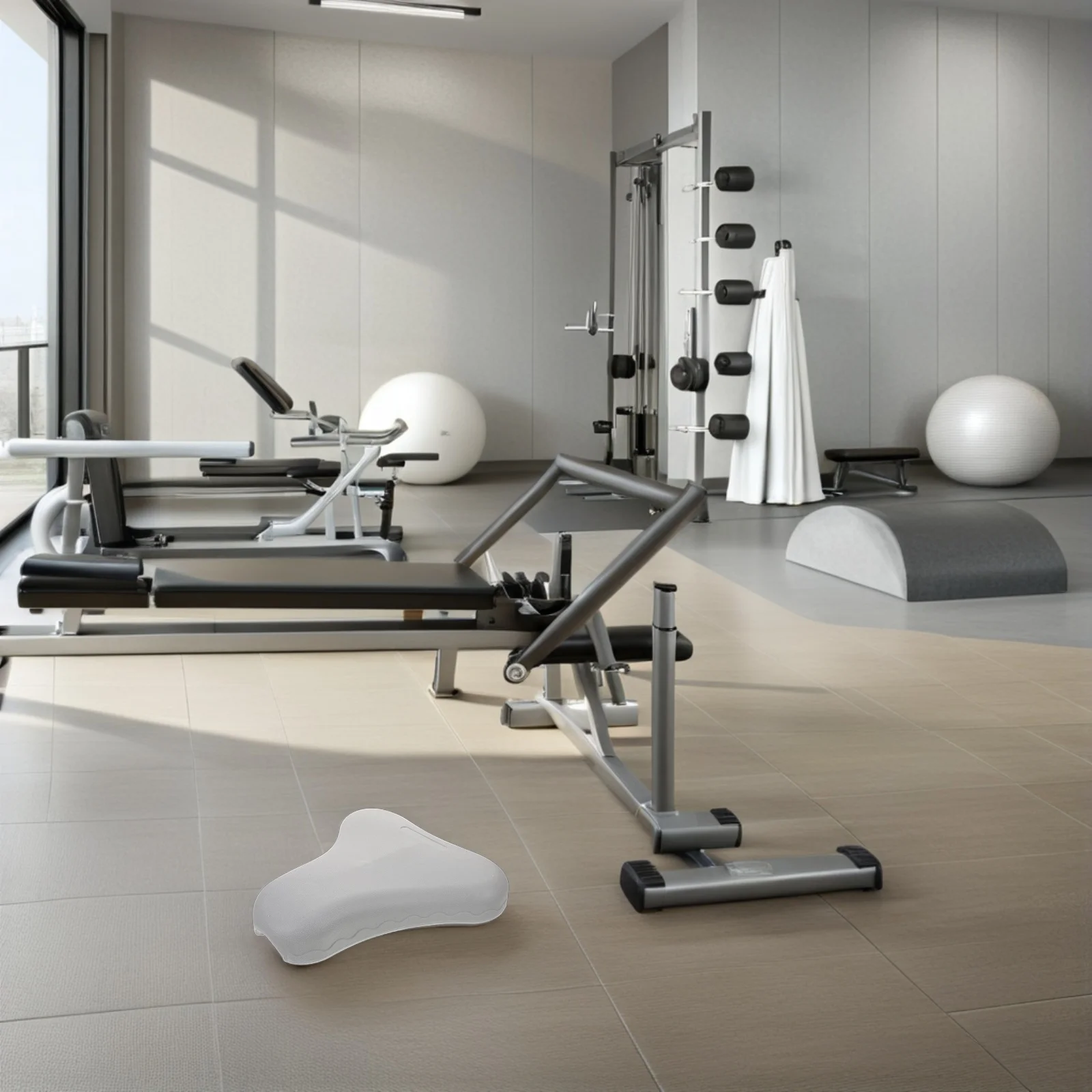 استبدال مقعد الدراجة بدواسة التمارين في الهواء الطلق أجزاء معدات الملعب تصميم مريح للاستخدام المجتمعي #3