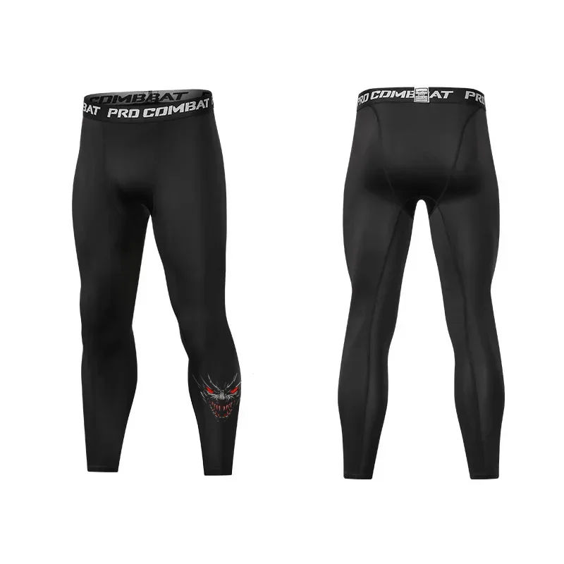 Pantalon de compression à séchage rapide pour homme, legging moulant de course, de gym, de fitness et d\'entraînement