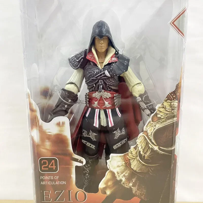 Assassin'S Creed Iii Action Figure Ezio Figuras Toys Neca Game Figurine Anime Figura Pvc Collection Model Doll For Children Gift