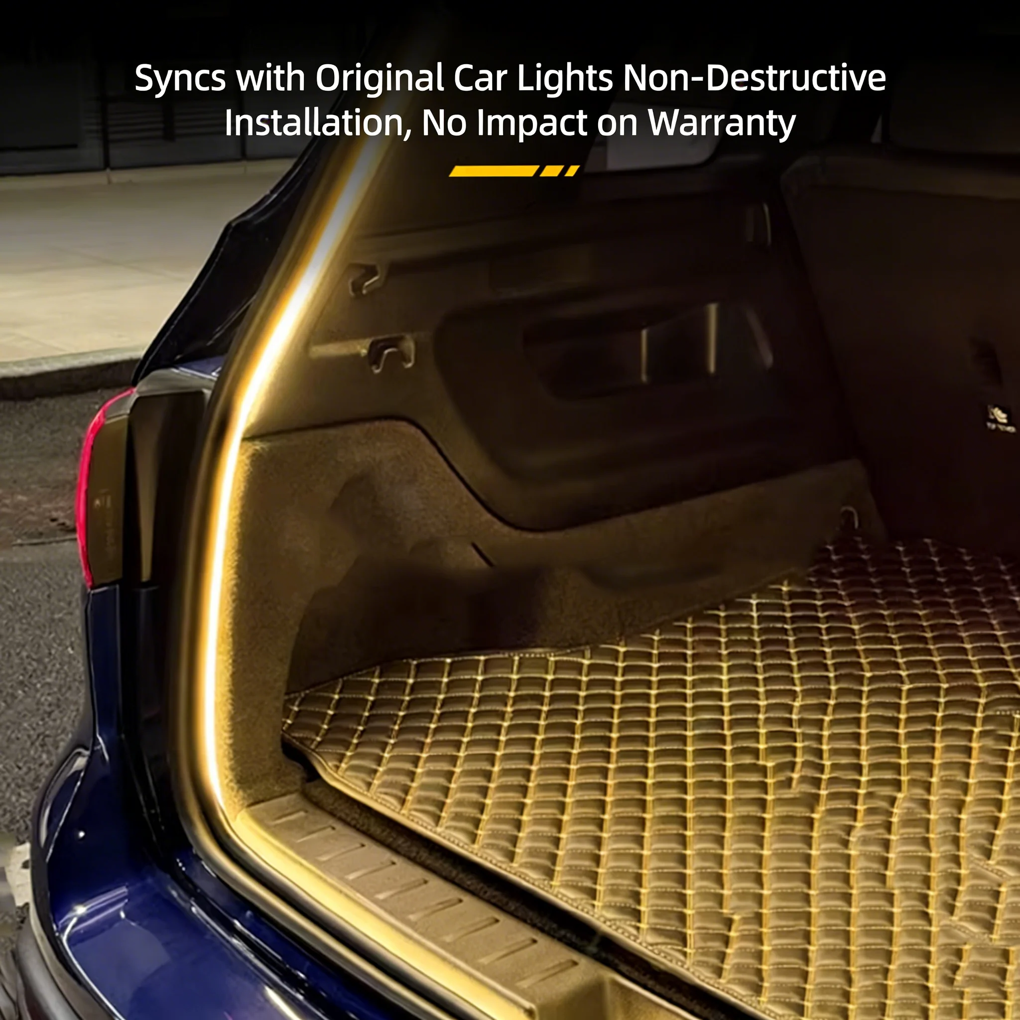 

LED Rear Trunk Light Bar For Geely Galaxy SUV L7 L6 E8 White & Warm White Car Trunk Modified Atmosphere Lamp