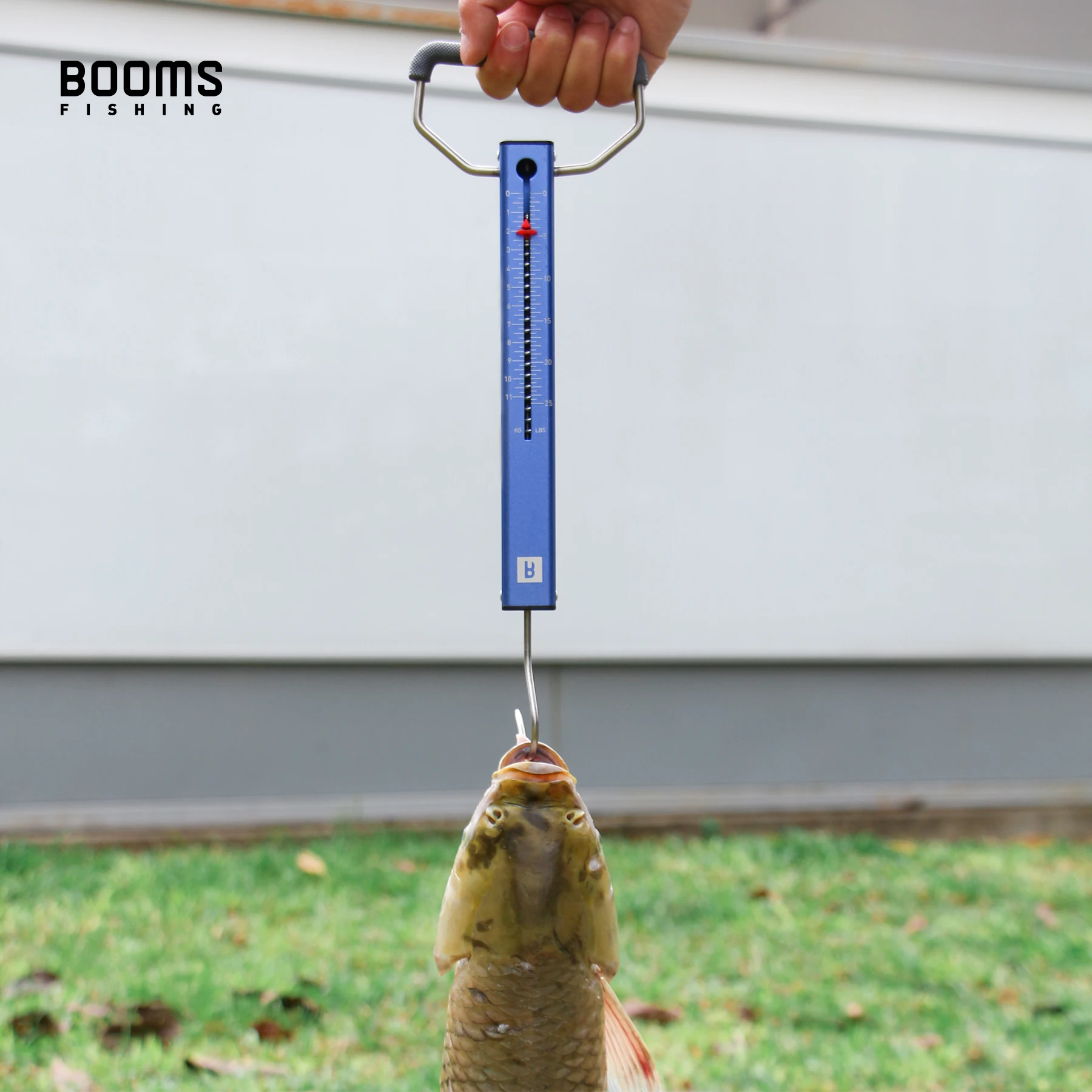 

Booms Fishing TS2 Fish Scale Square Aluminum Tube Spring for Fishing Weighting 1kg-22kg with Stainless Steel Hook Fishing Scale