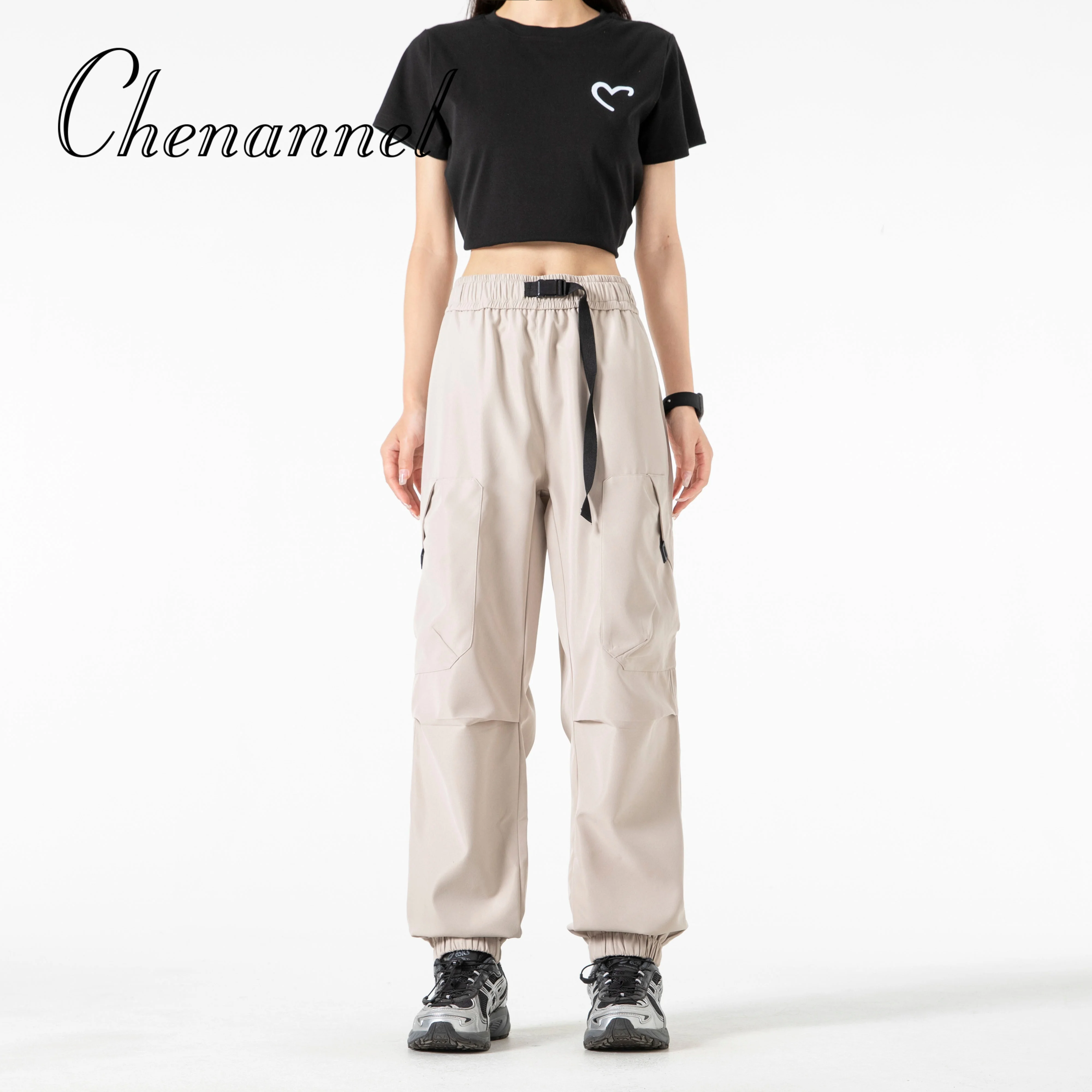 Pantalones acolchados de tres pruebas para exteriores para hombre, ropa de trabajo funcional de otoño para montañismo, pantalones largos informales de pierna ancha deportivos retro