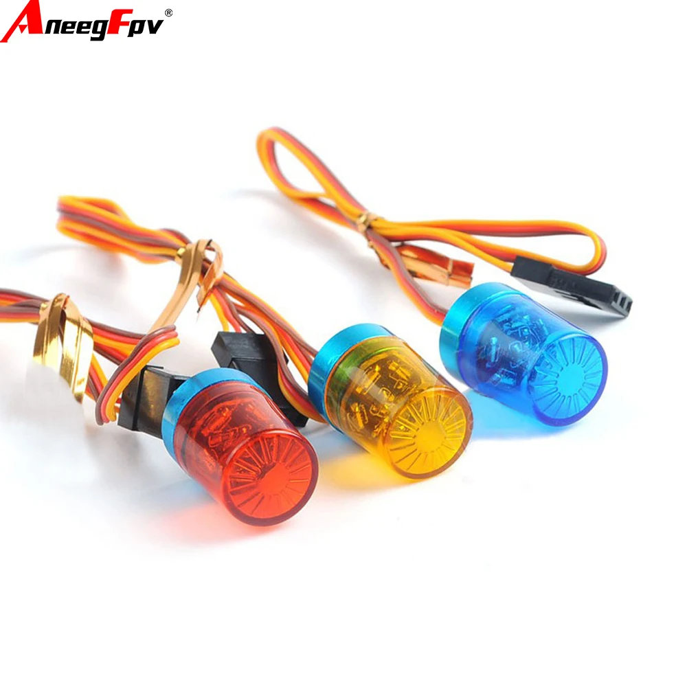 

RS RedSpider Remote Control Model Car Light 1:14 Tamiya Tractor Excavator Engineering Light Round Rotating Police Light R104