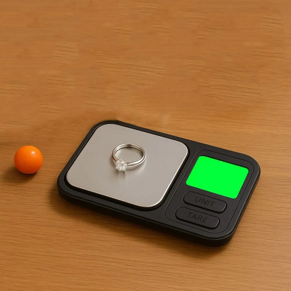 

Mini Weighing Tool Precision Pocket Scale Balance Backlit LCD Mini Digital Scales 0.01g Precision Electronic Scale Ounces