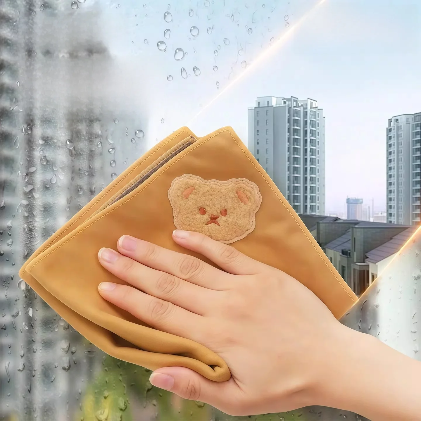 magic-thickened-suede-cloth-kitchen-special-use-dishcloth-no-water-marks-absorbent-non-falling-fur-for-glass-cleaning
