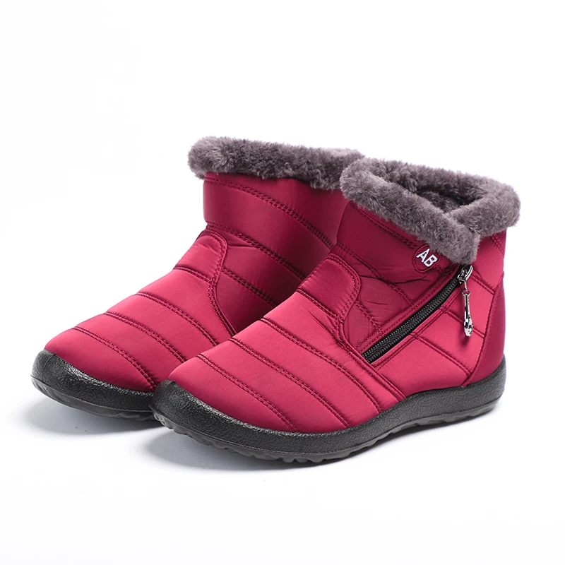 Classic Women Boots Snow Boots Waterproof Women Shoes Flat Casual Winter Shoes Ankle Boots For Women