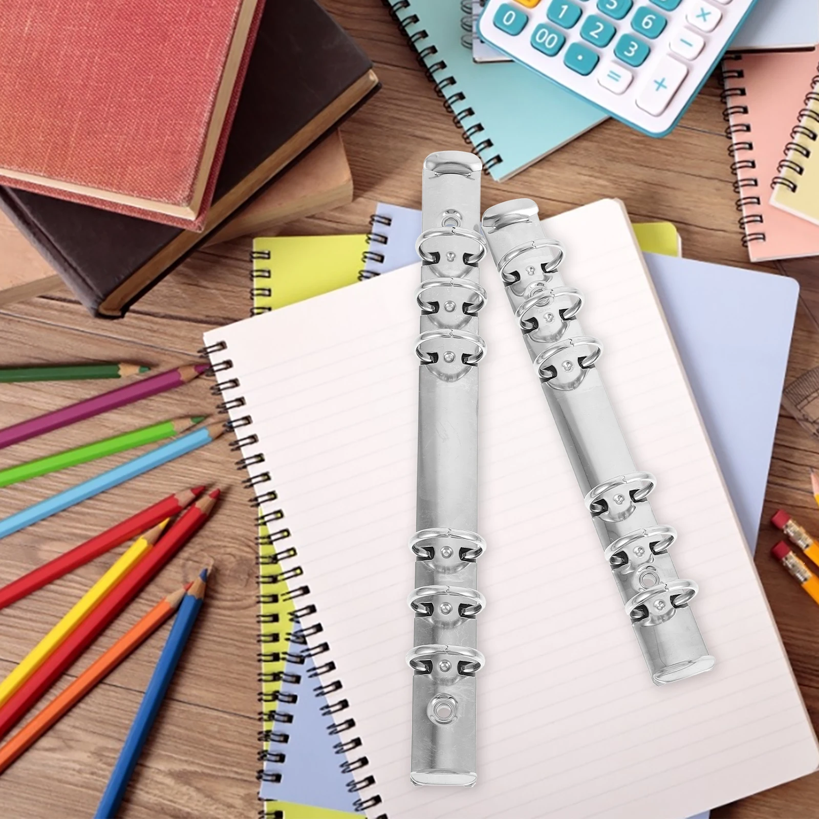 4 pçs fichário núcleo interno escritório para fichários diário scrapbook-carchário-papel simples prático segmentado útil anel de ligação