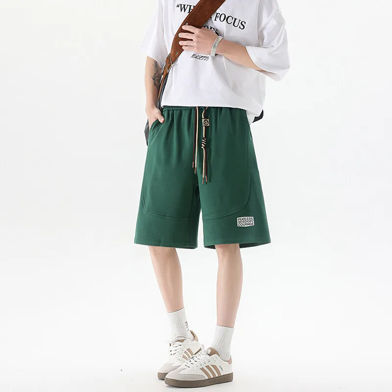 Men's Lightweight Casual Shorts 2025 Summer Elastic Waist Beach Walking Outdoor Comfortable Athletic Wear Short Pants