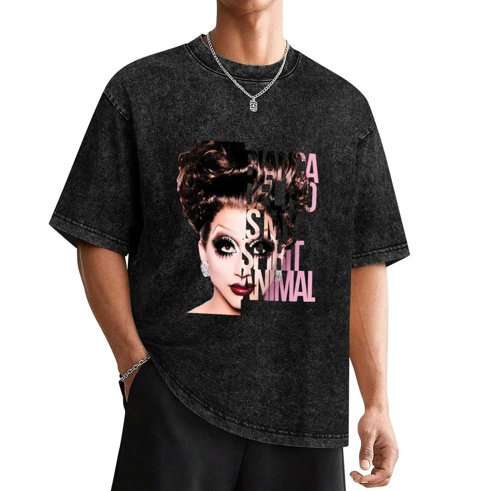 Bianca del Rio is my animal spirit T-Shirt shirts graphic tee Anime t-shirt anime stuff mens graphic t-shirts funny