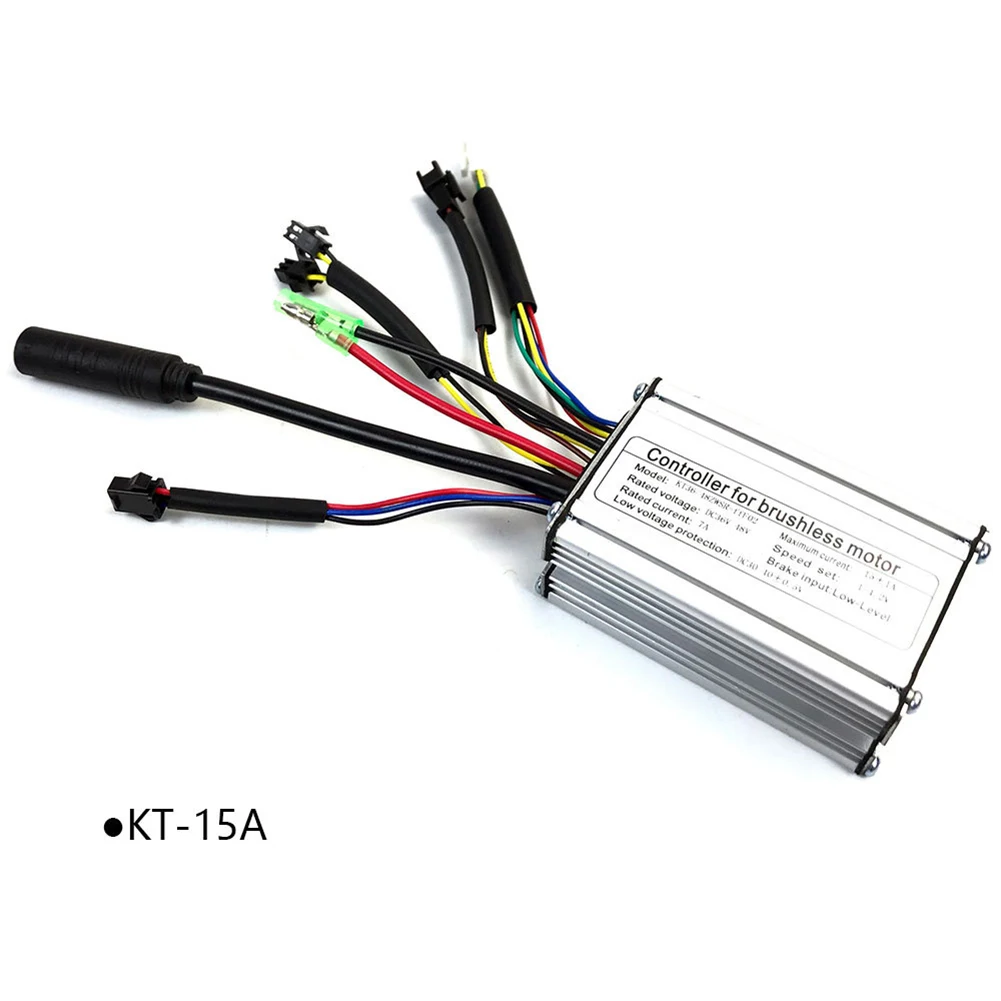 For KT 36V 48v 250W 15A E-bike Controller Kit With LCD5 Display 8 Magnet PAS Sensor Thumb Throttle For Electric Bicycle Parts